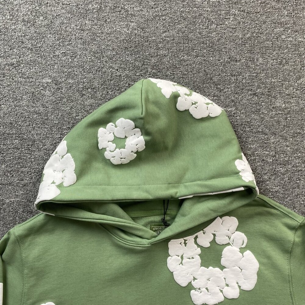 Denim Tears SS23 floral pattern printed sweatshirt - Picture 5 of 7